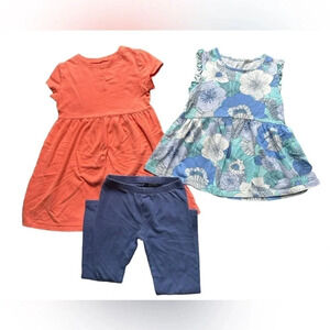 Baby Gap & Old Navy Girls Dress and Leggings Outfit Bundle Size 4T
